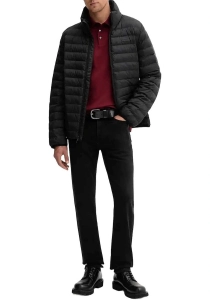 Calvin Klein Uzun Kollu Hafif Naylon Kapitone Erkek  Mont  LV04LC506G-UB1