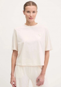 Guess Colette Kadın Krem Aktif Boxy Fit T-Shirt V4BI21I3Z14-G6K5