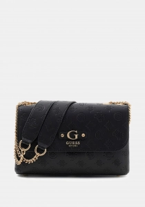 Guess Dita Dönüştürülebilir  Askılı Kadın Siyah Çapraz Çanta HWPD7602210-BLO