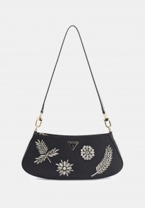 Guess Elsie  Kadın Siyah Omuz Çantası HWSS9650170-BLA