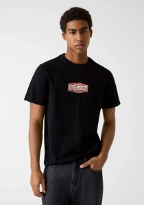Guess GJ Normal Kesim Tescilli Marka Logolu Erkek Siyah T-shirt M6RI41K8FQ4-JBLK