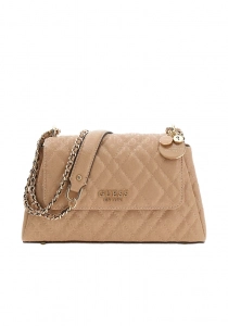 Guess Isemay Dönüştürülebilir Askılı Kapaklı Kadın Kahverengi Çapraz Çanta HWGG9628210-PLC