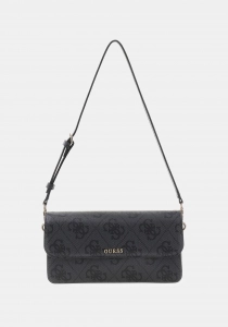 Guess Sadie Kapaklı Kadın Antrasit Omuz Çantası HWOS8118190-CLO