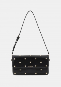 Guess Sadie Kapaklı  Kadın Siyah Omuz Çantası HWVG8118190-BLA