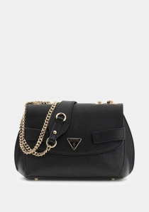 Guess Serenova Dönüştürülebilir  Askılı Kadın Siyah Çapraz Çanta HWZG8091210-BLA