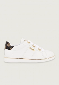 Guess Stew Kadın Beyaz Sneaker FLPSTWELE12-WHITE