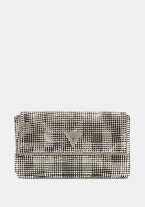 Guess Twiller Kadın Gri Clutch Çanta HWRY9350700-SIL
