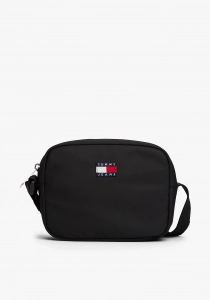 Tommy Hilfiger TJW Klasik Günlük Kamera Kadın Siyah Çapraz Çanta AW0AW18070BDS