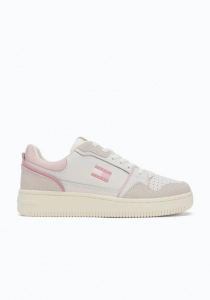 Tommy Hilfiger Kadın Retro Basketbol Beyaz Sneaker EN0EN0281802S