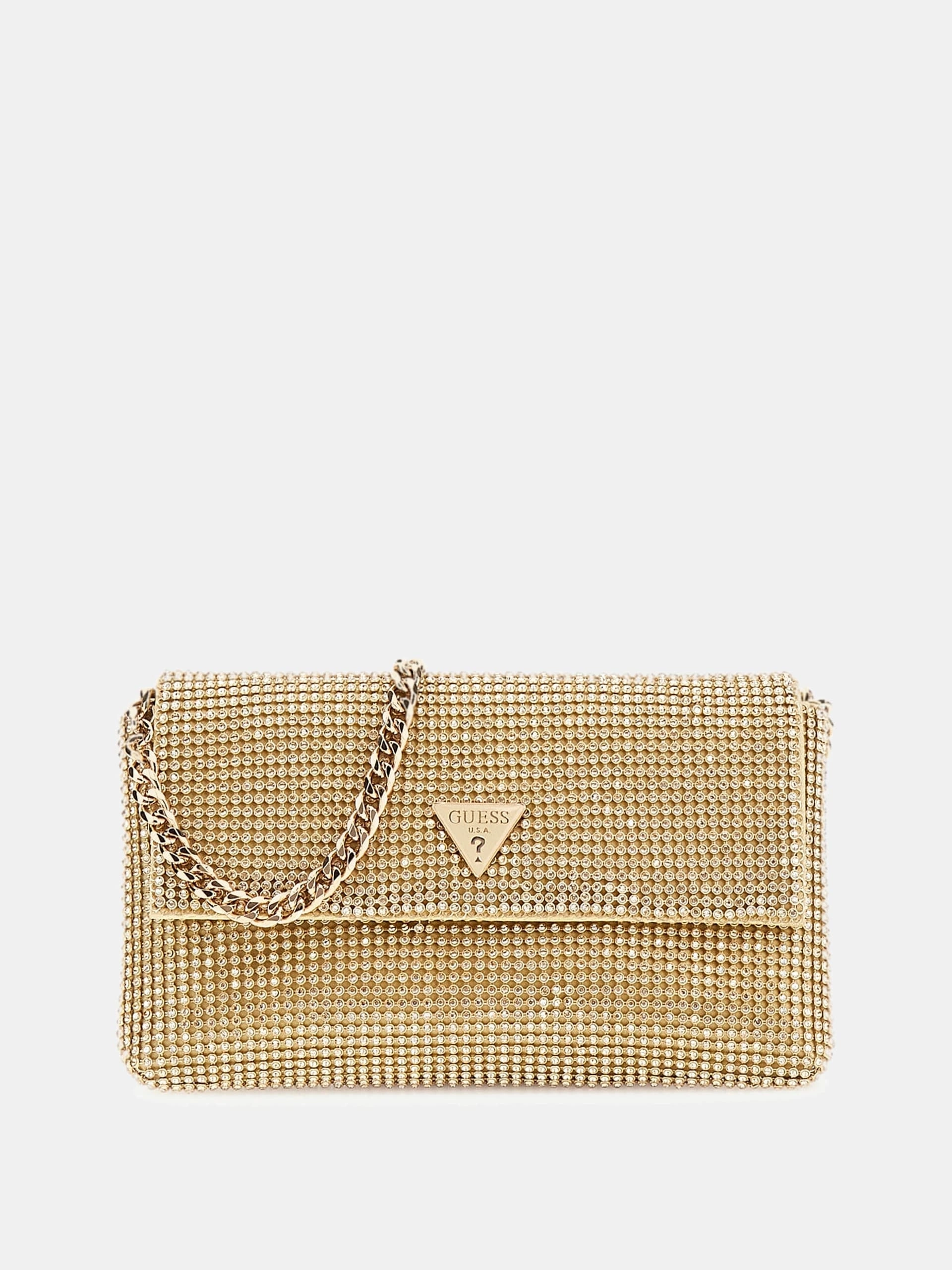 Guess Zalina Kadın Altın Clutch Çanta HWRP9350700-GOL