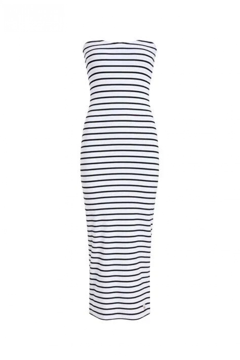 Calvin Klein WOVEN LABEL RIB SLEEVELESS DRESS Kadın  Elbise J20J225263-0K4