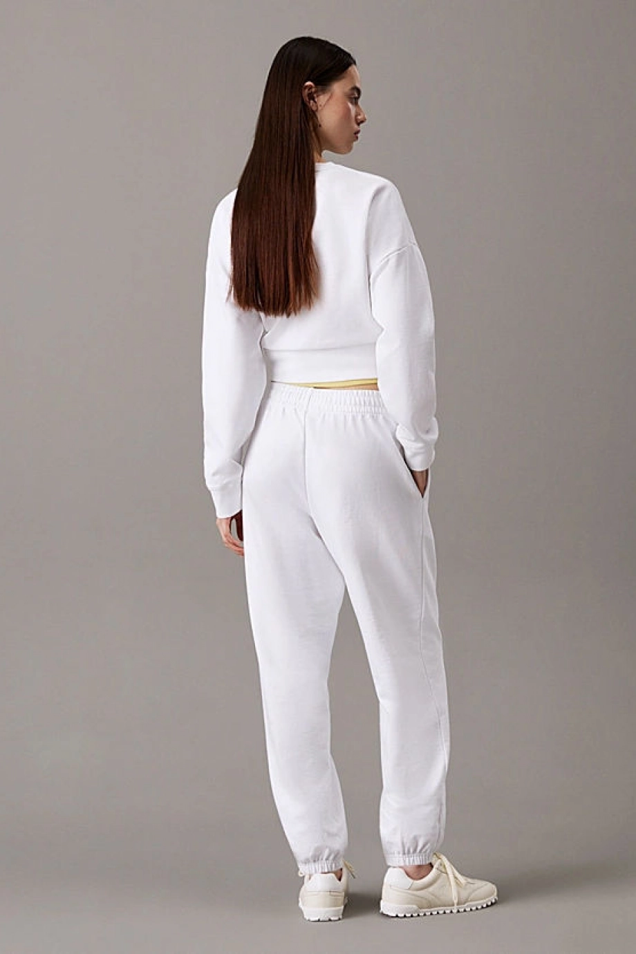 Calvin Klein MONOLOGO FRENCH TERRY JOGGER Kadın  Eşofman Altı LV047B235G-YAA