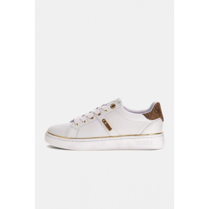 Guess Britz Kadın Beyaz Sneaker FLFBTZELE12-WHITE