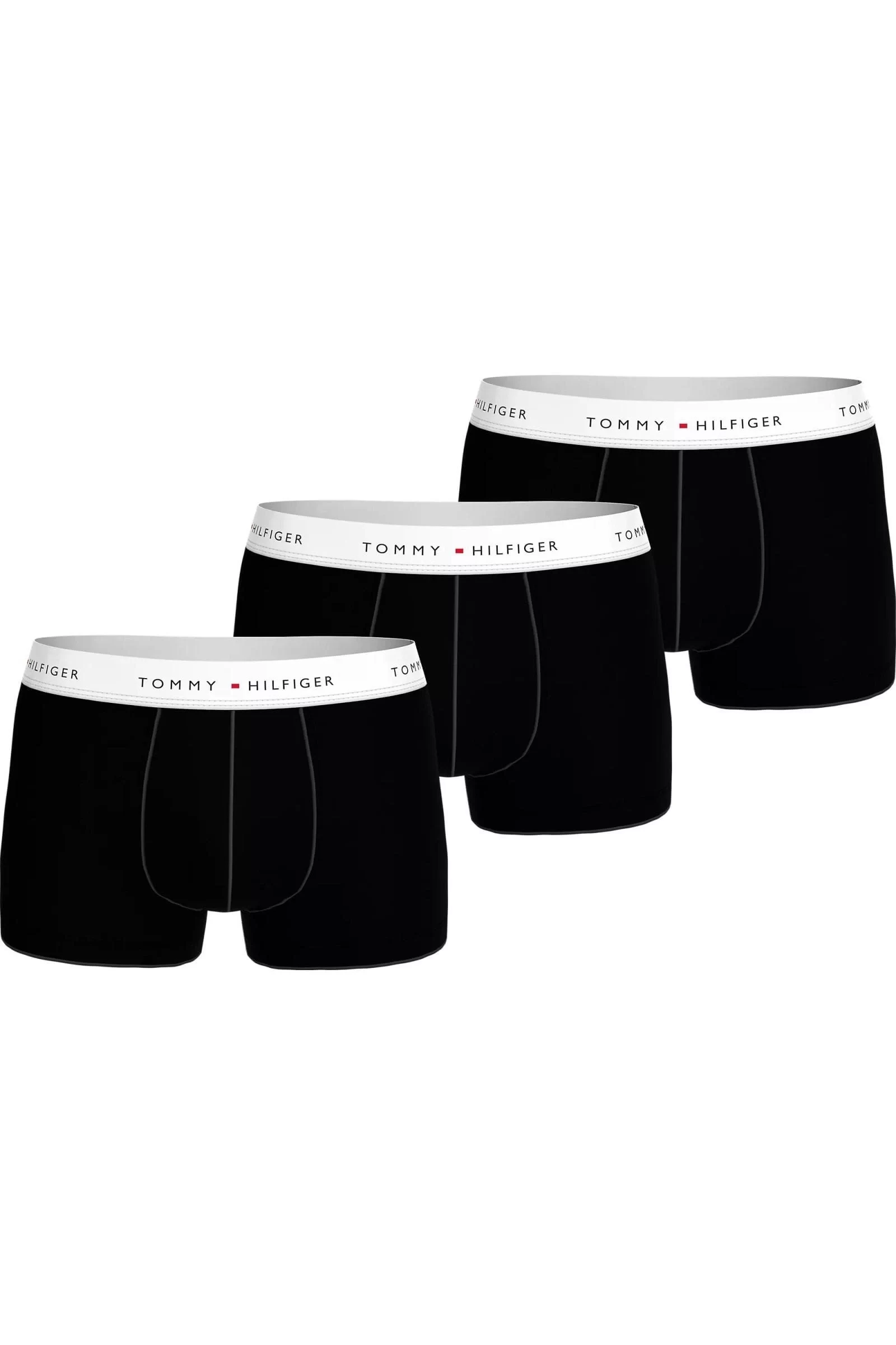 Tommy Hilfiger Erkek 3lü Bel Logolu Trunk Boxer