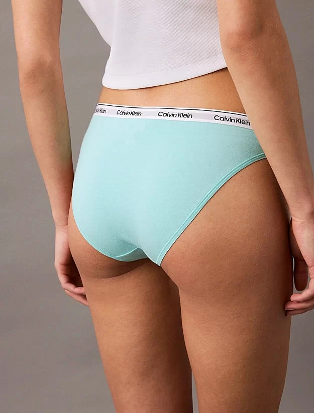 Calvin Klein 3 Pack Low Rise Yeşil Bikini 000QD5207E-WAC