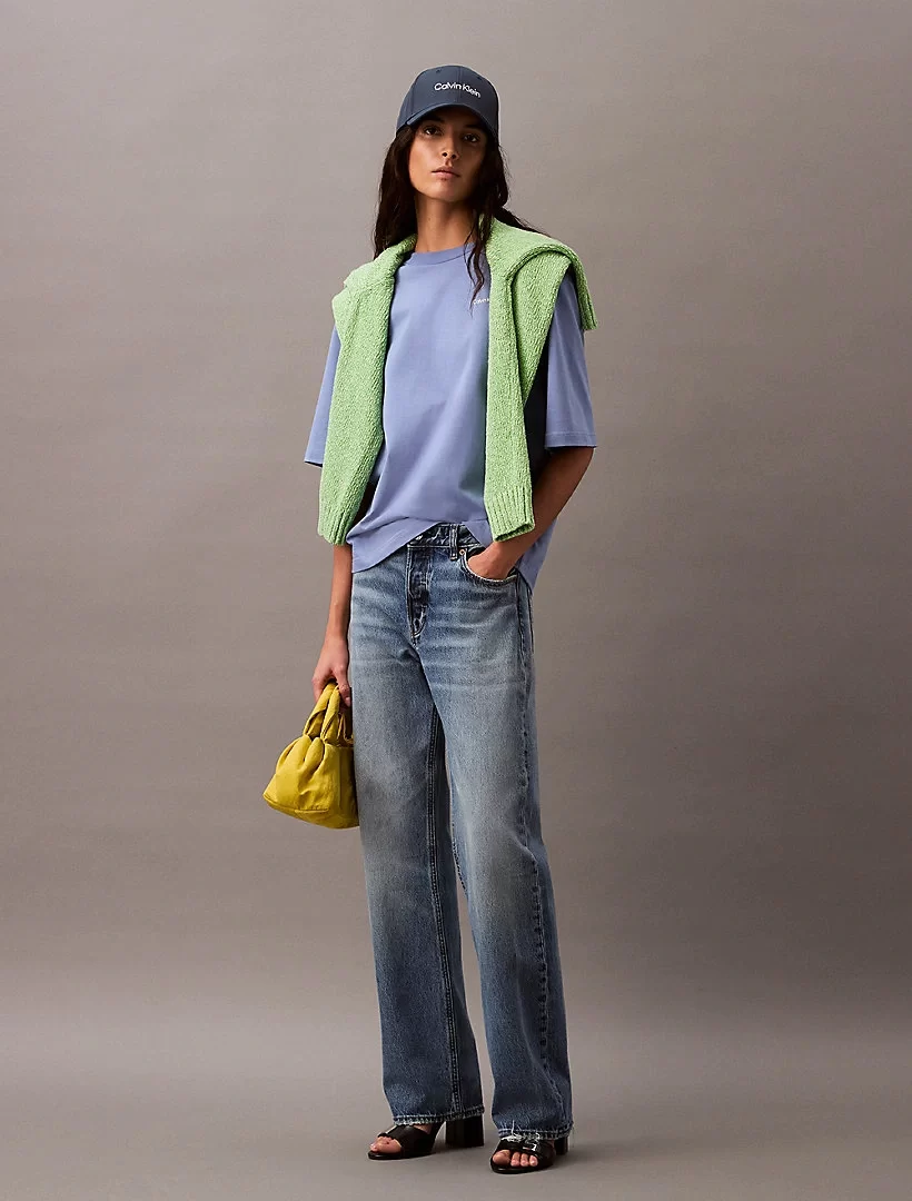 CK Jeans Kadın Mor T-shirt LV047AB813-UB1