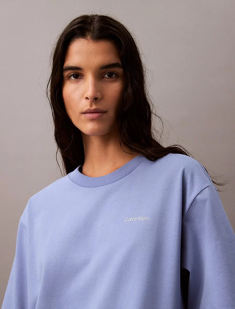 CK Jeans Kadın Mor T-shirt LV047AB813-UB1
