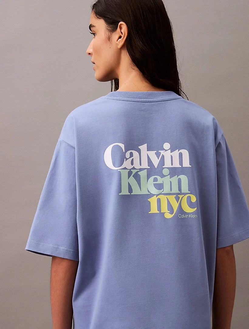 CK Jeans Kadın Mor T-shirt LV047AB813-UB1
