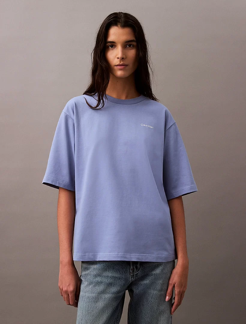 CK Jeans Kadın Mor T-shirt LV047AB813-UB1