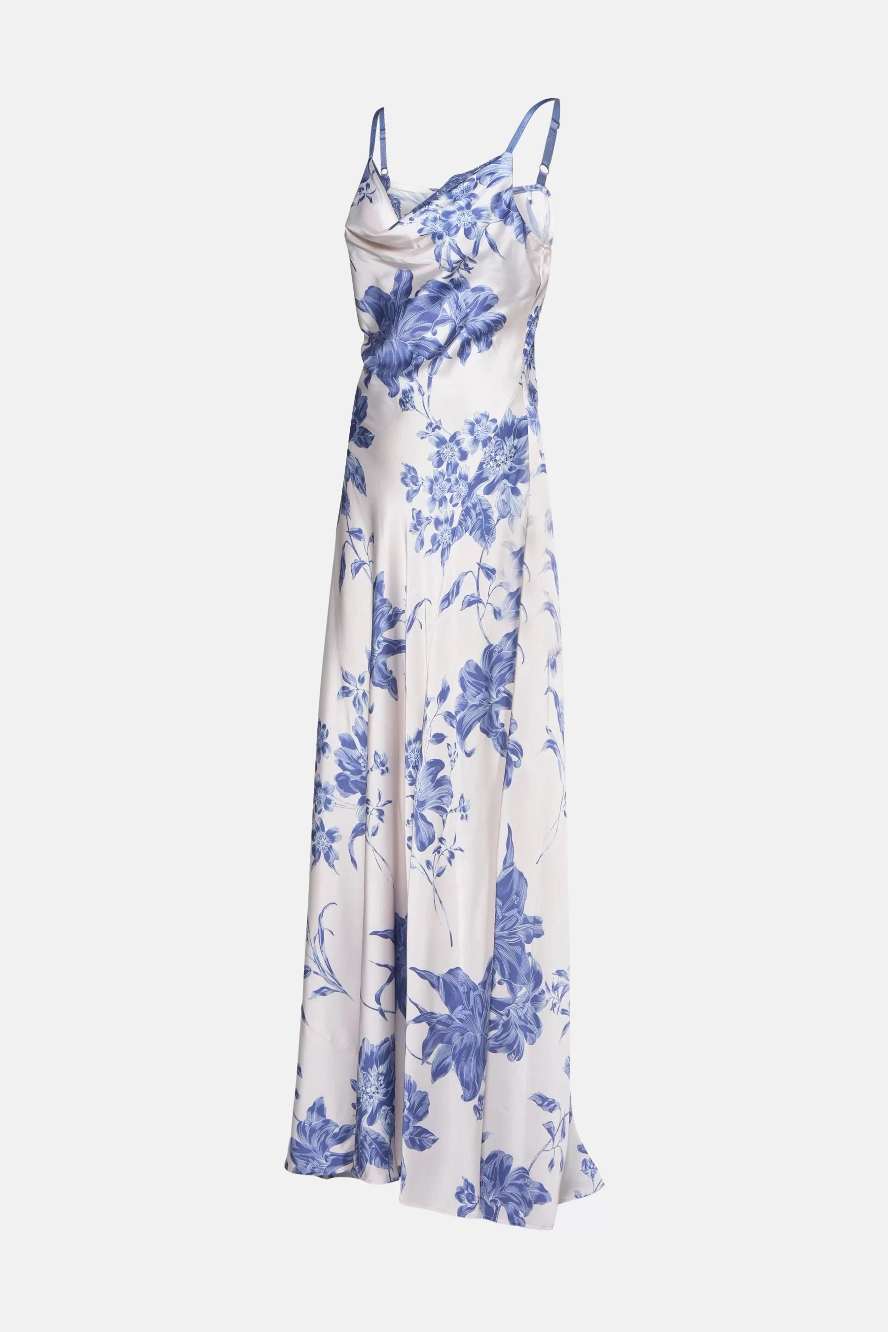 Guess Adle Lace Necklıne Long Dress Kadın Çok Renkli Elbise W5GK10WF1T2-P7WQ