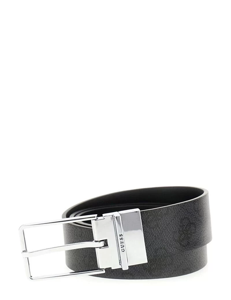Guess Agueda Adj & Rev Belt H35 Erkek Siyah Kemer BMAGLOP5235-BML