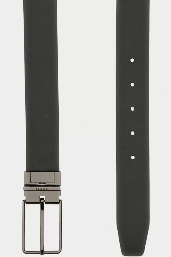Guess Agueda Adj & Rev Belt H35 Erkek Siyah Kemer BMAGLOP5235-DBM