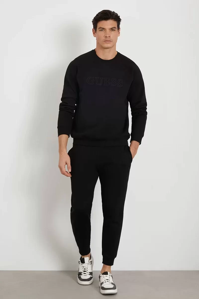 Guess Aldwın Long Pant Erkek Siyah Eşofman Altı Z2YB22K9V31-JBLK