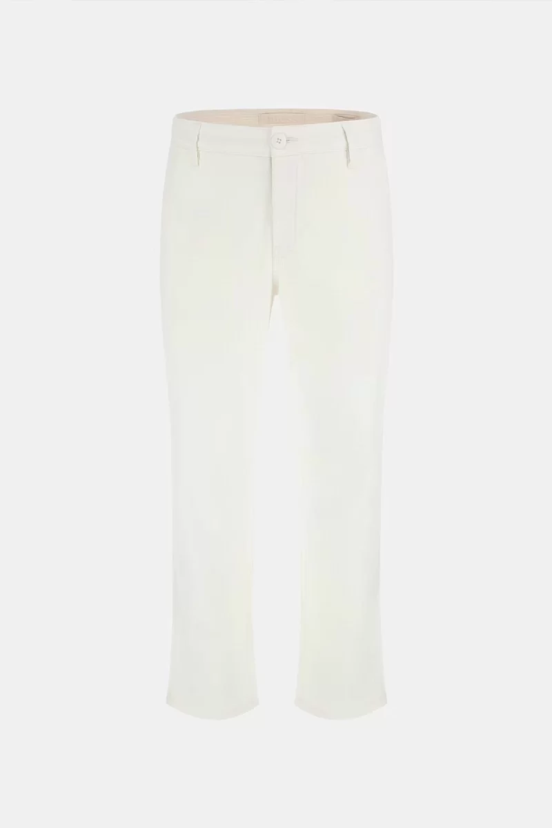 Guess Angels Chıno Erkek Beyaz Pantolon M4YB16WEOQ1-G047