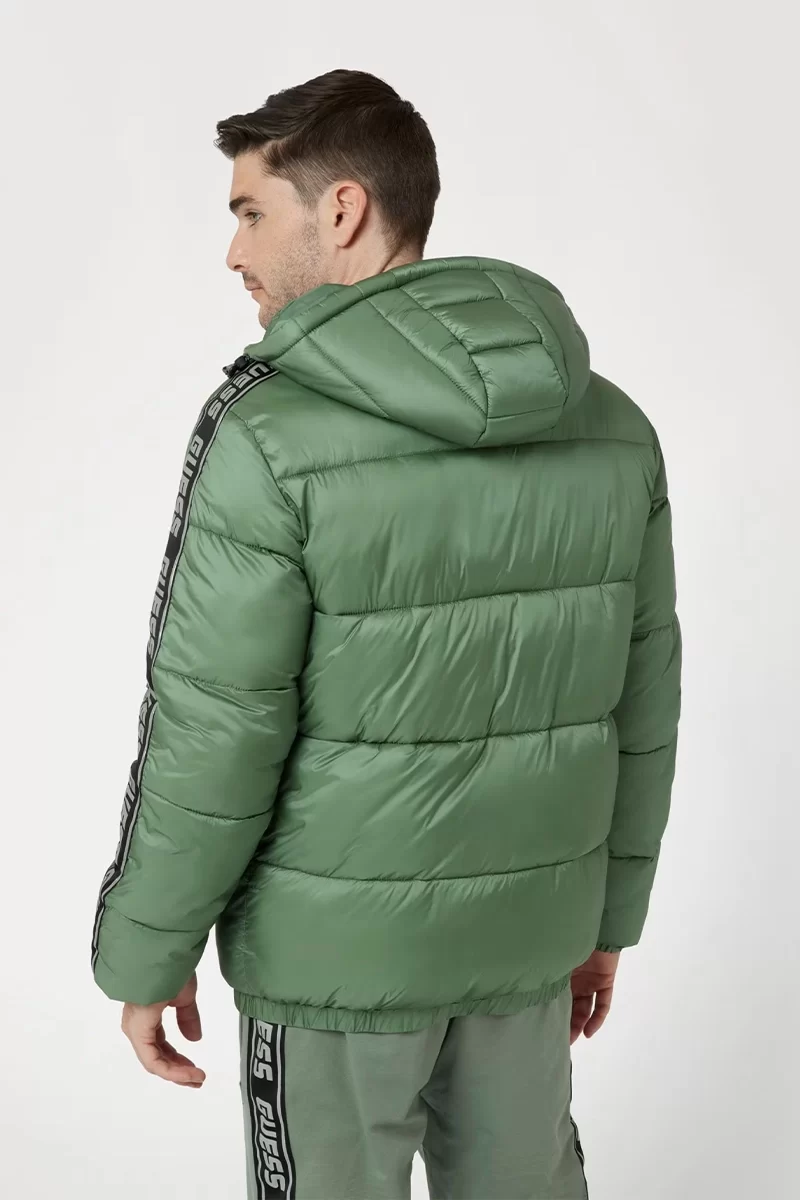 Guess Arlo Padded Jacket Erkek Yeşil Mont Z4BL08WO06I-G8DT