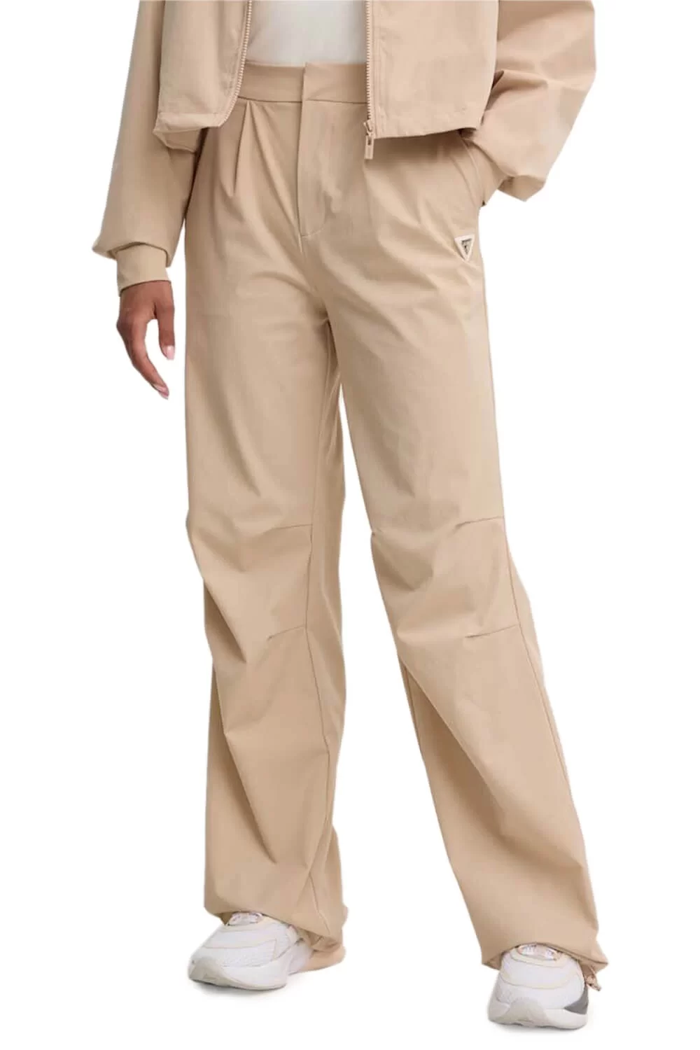 Guess Aurlıe Wıde Leg Pants Kadın Bej Pantolon V4YB05WG982-G1L9