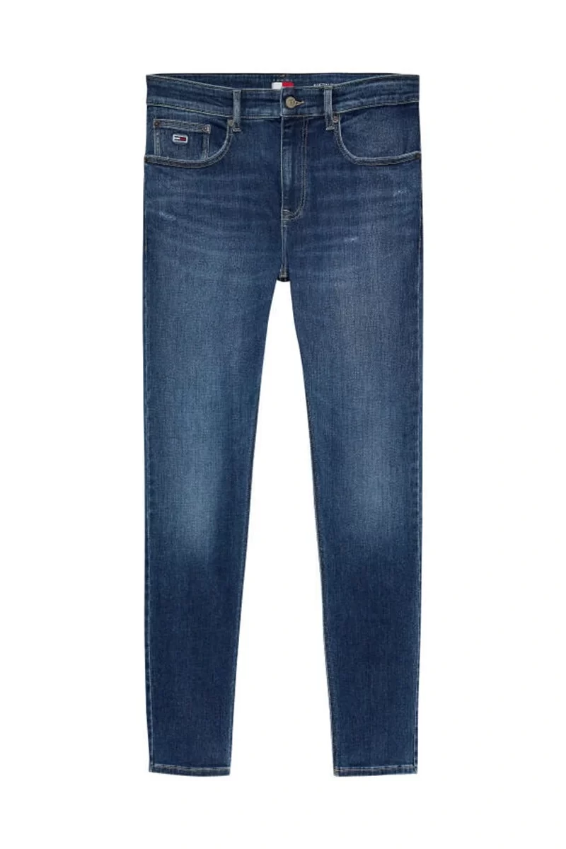 Tommy Hilfiger Erkek Lacivert Jeans