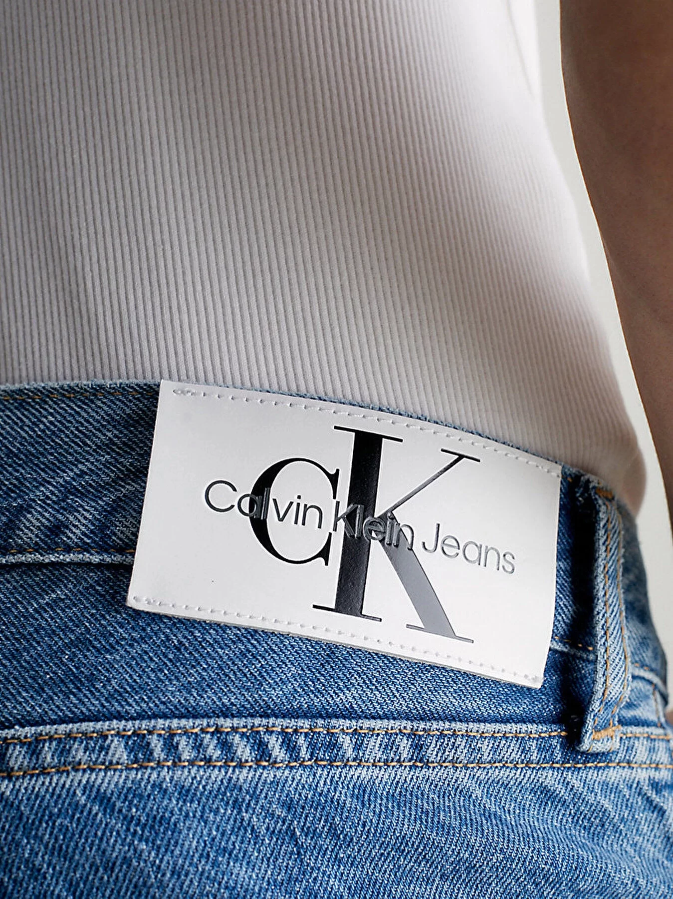 Calvin Klein AUTHENTIC STRAIGHT Erkek Denim Jeans J30J324814-1A4