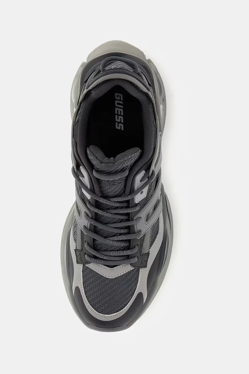 Guess Belluno Erkek Gri Sneaker FMPBELFAB12-GREY