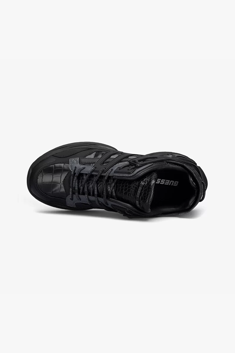 Guess Belluno Erkek Siyah Sneaker FMPBELLEP12-BLACK