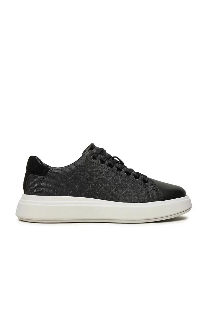 Calvin Klein CK Logolu Kadın Siyah Sneaker