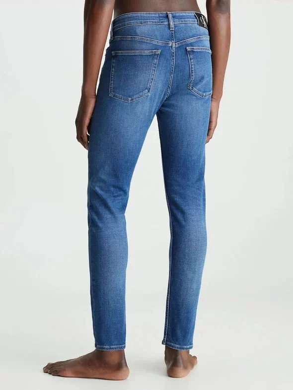 Calvin Klein Erkek Denim Slim Fit Yüksek Bel