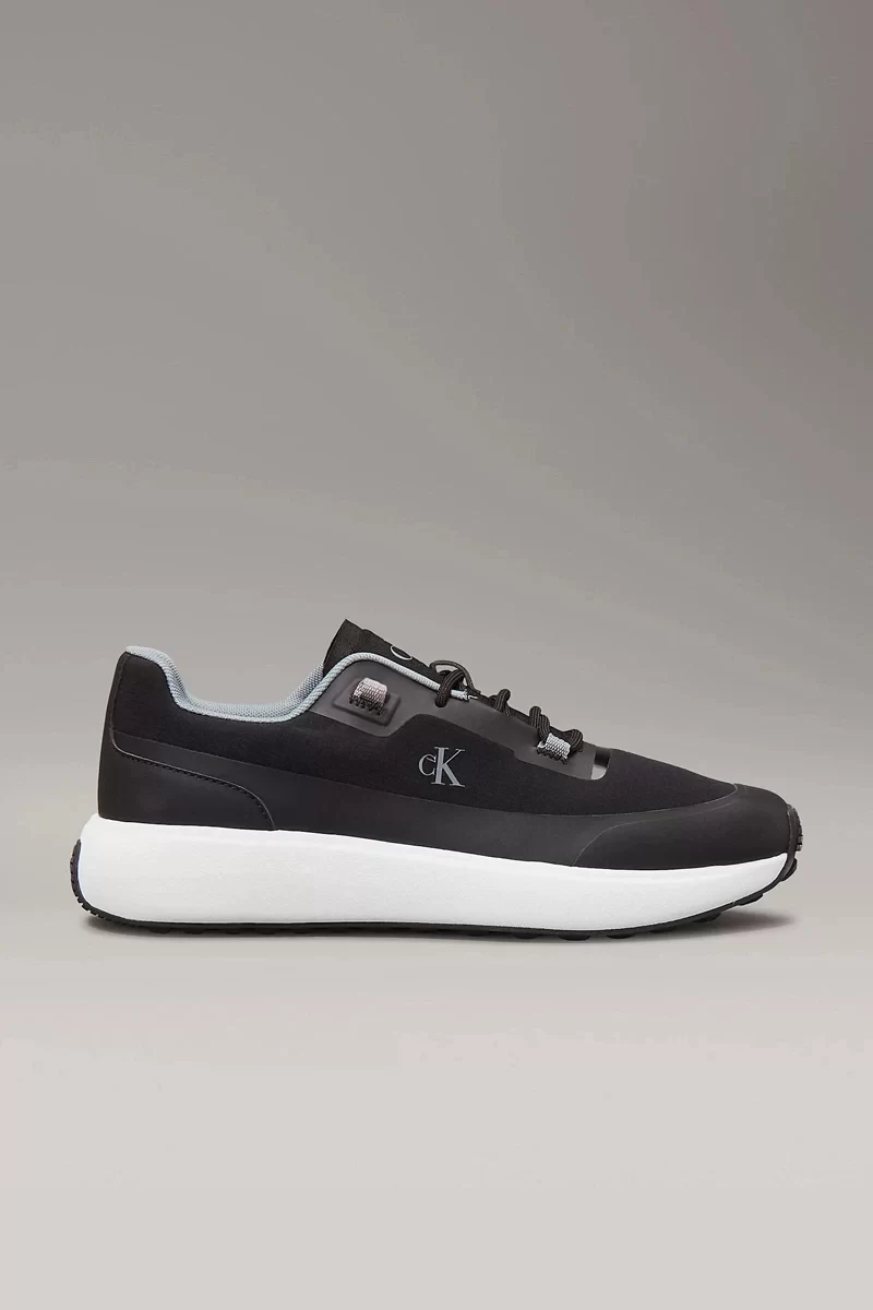 Calvin Klein Erkek  Siyah Ck Logolu Sneaker