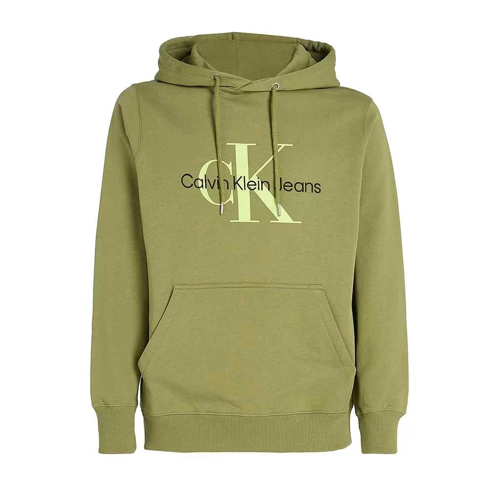 Calvin Klein TIPPING SLIM POLO Erkek Yeşil Sweatshirt J30J320805-L9N
