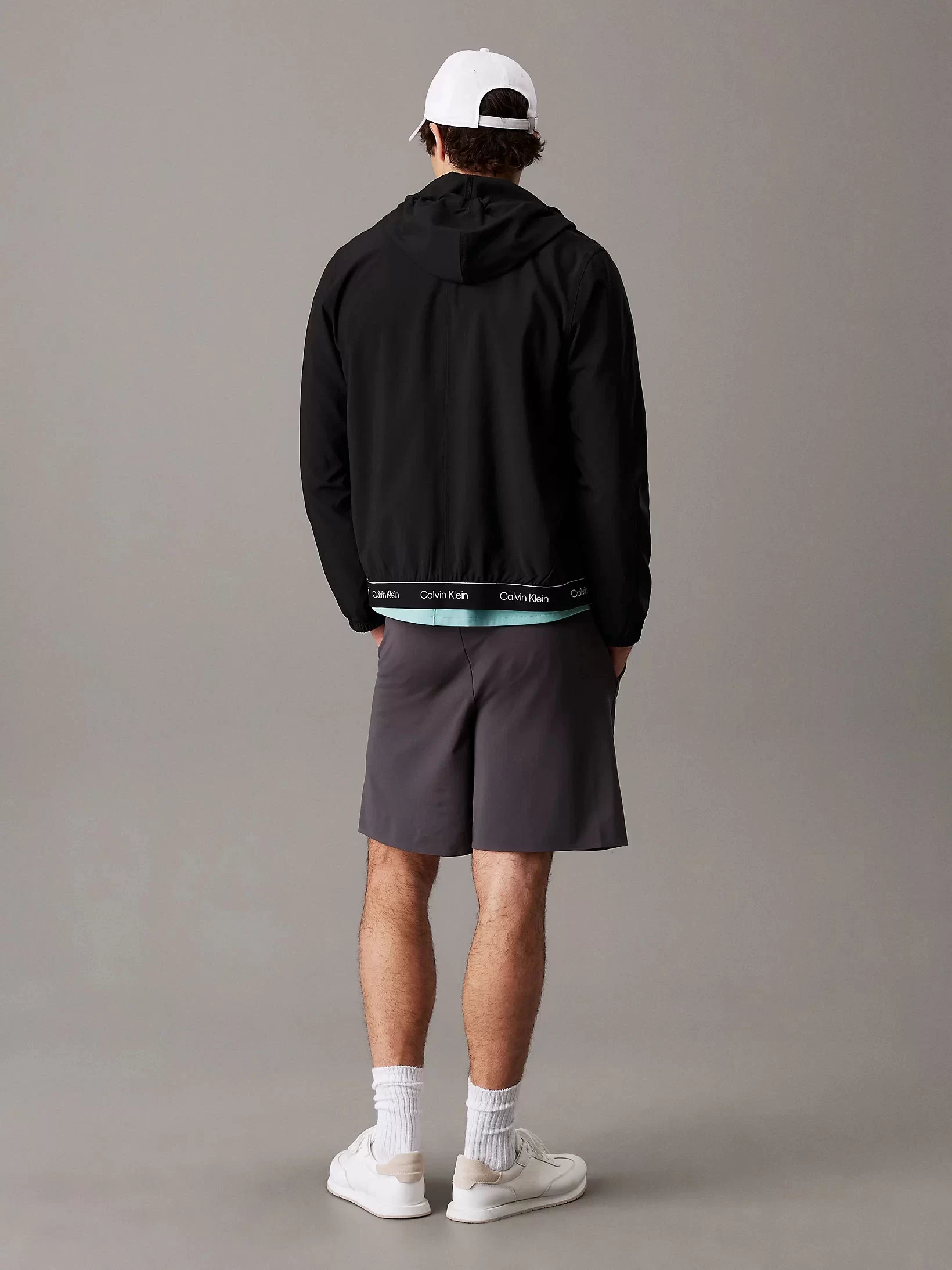 Calvin Klein Erkek Siyah Rüzgarlık Ceket