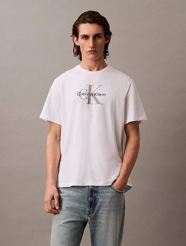 Calvin Klein Jeans Graphic Tees Erkek T-shirt   LV04RB862G-YAA