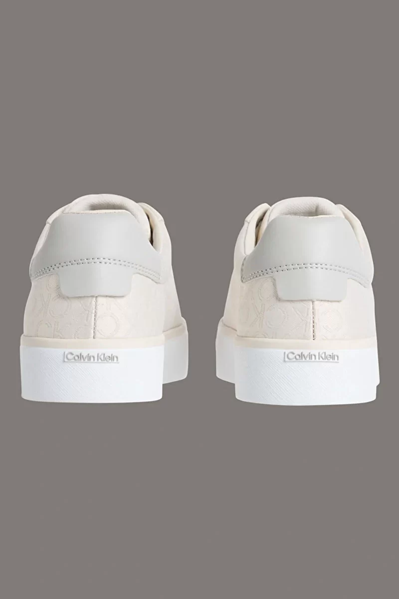 Calvin Klein Kadın  Bej Ck Logolu Snekaer