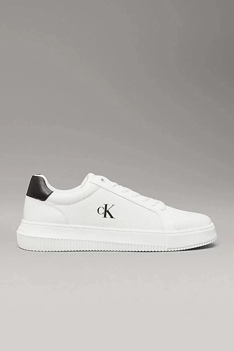 Calvin Klein Kadın  Beyaz Ck Logolu Sneaker
