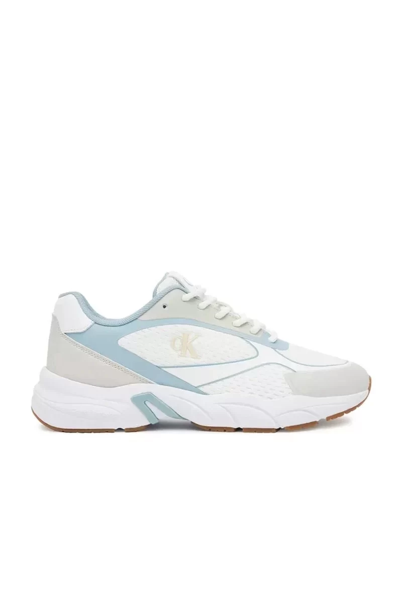Calvin Klein  Kadın Beyaz  Retro Tenis Örgü Sneaker