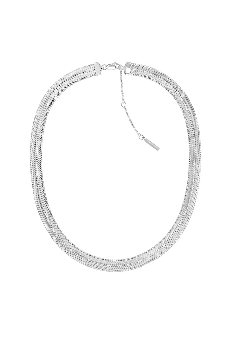 Calvin Klein Jewel Kadin Metalik Gri Kolye CKJ35000626