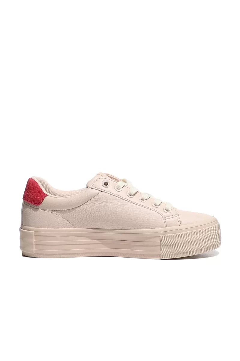 Calvin Klein  Kadın Platform Taban Pembe Sneaker