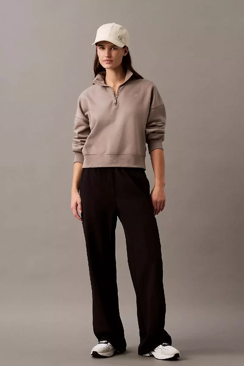 Calvin Klein Kadın Siyah Straight Pantolon