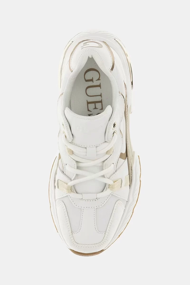 Guess Carrlı Kadın Krem Sneaker FLGCAIFAB12-WHISA