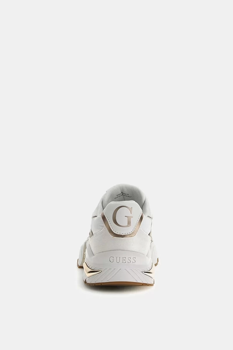 Guess Carrlı Kadın Krem Sneaker FLGCAIFAB12-WHISA