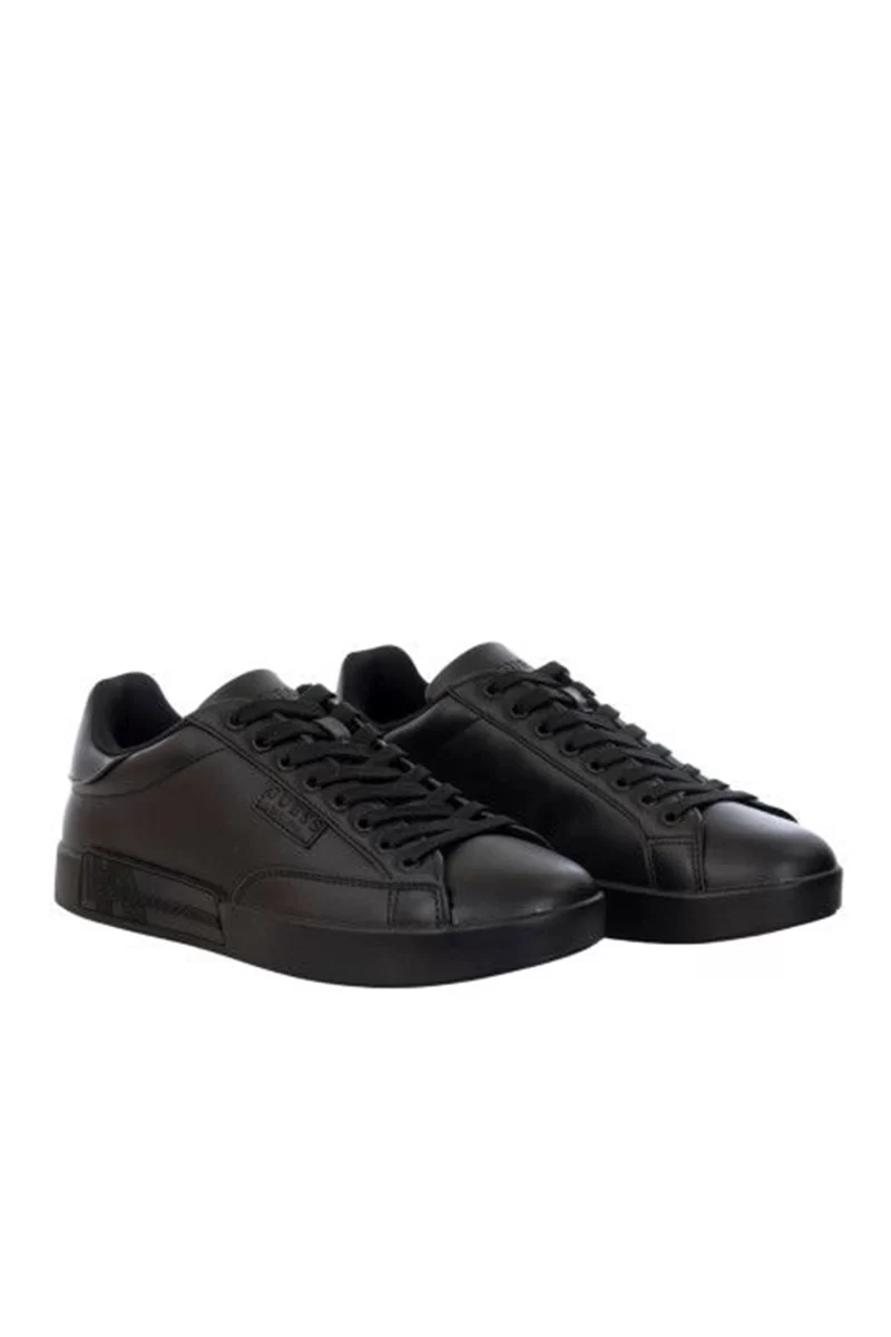 Guess Caserta Erkek Siyah Sneaker FMFCASELL12-BLACK