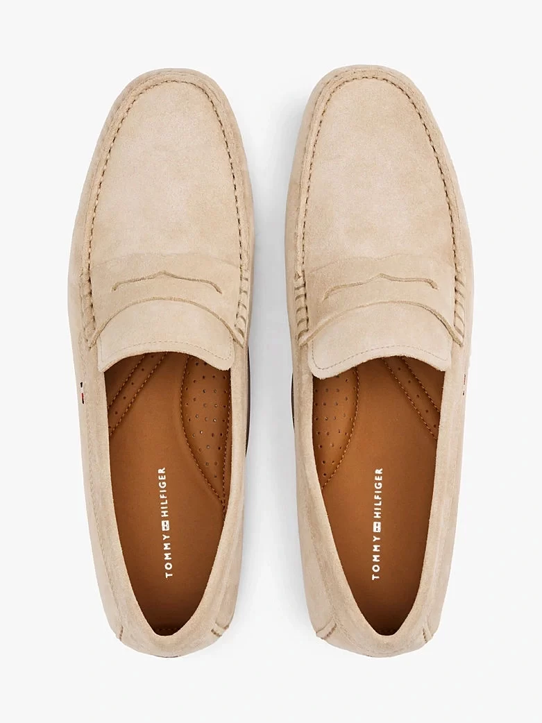Tommy Hilfiger TH COURT LEATHER Erkek  Loafer FM0FM049980F7